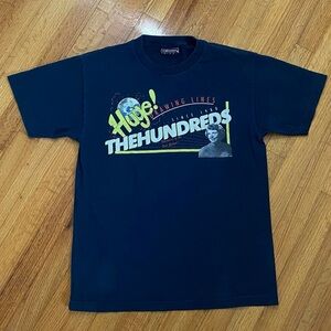The Hundreds Black Short Sleeve Tee Graphic Design